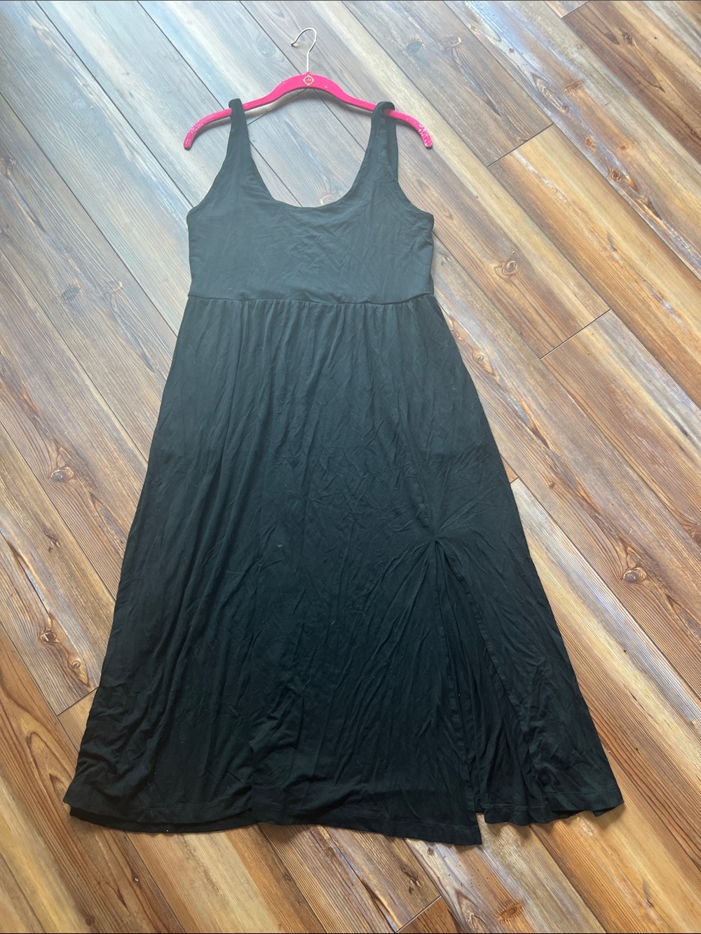 a new day Black Sleeveless Ballet Midi Dress - Picture 7 of 9